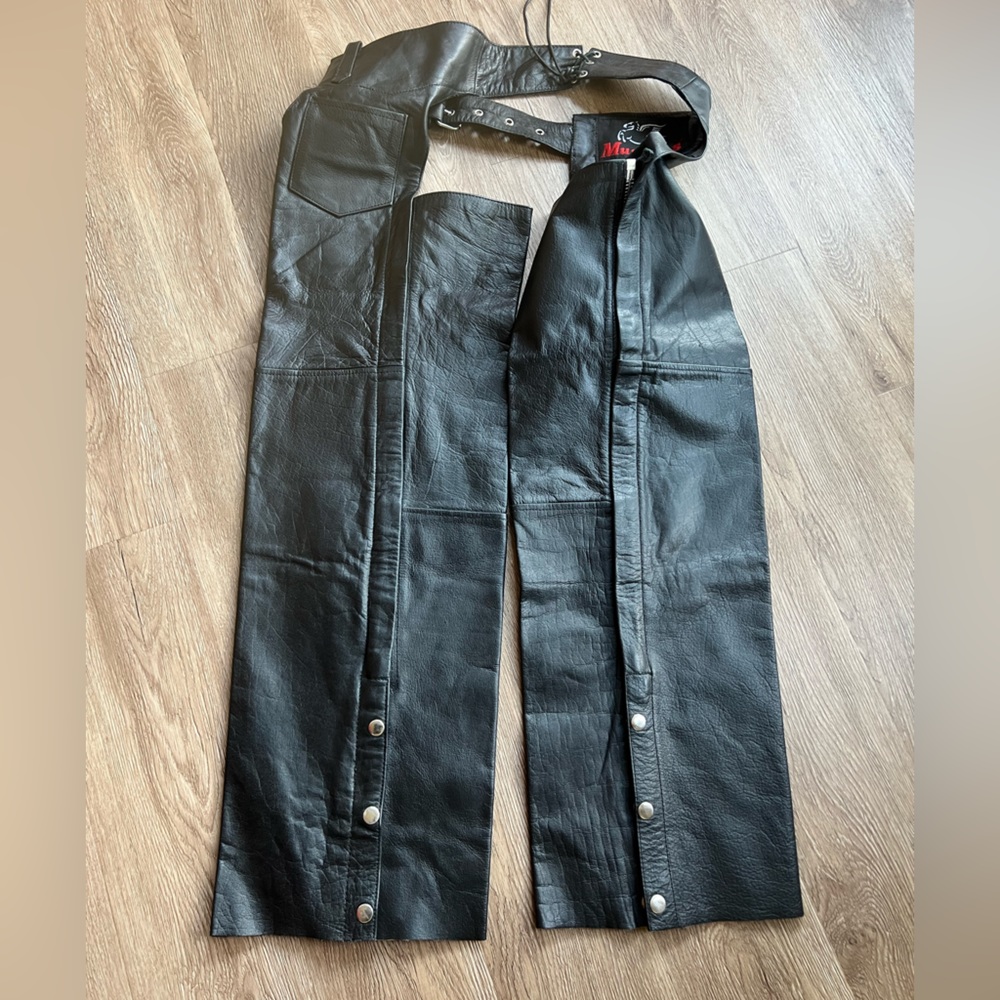 100% Leather Chaps